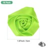 Unique Bargains Handmade Men Suits Formal Boutonnieres Wedding Corsage Lapel Pin Flower Brooch Butterfly Buckle 16 Pcs Green - 3 of 4