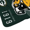 Lids Green Bay Packers 50'' x 60'' Stripe Flannel Fleece Blanket