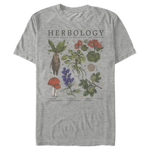 Men's Harry Potter Hogwarts Herbology T-Shirt - Athletic Heather - 2X Large