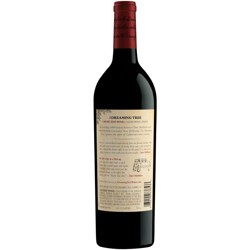 The Dreaming Tree Crush Red Blend Red Wine - 750ml Bottle, 6 of 7