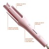 Jessie's Wig Curling Iron Hot Tools 4 Temperatures Produces Loose Curls Pink As Photo - 2 of 4