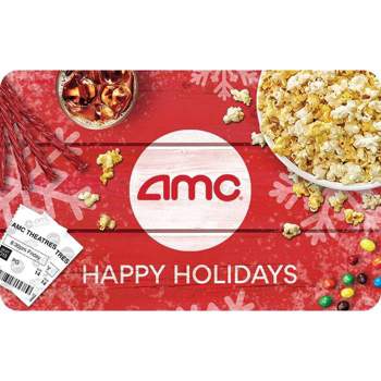 AMC Theatres Happy Holidays $25 Gift Card (Email Delivery)