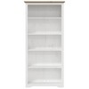 vidaXL Bookcase BODO Brown 31.5 in.x15 in.x70.9 in. Solid Wood Pine 5-Tier - 3 of 4