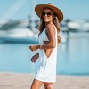 Women's Knit Mini Cover-Up Dress -Cupshe - 3 of 4