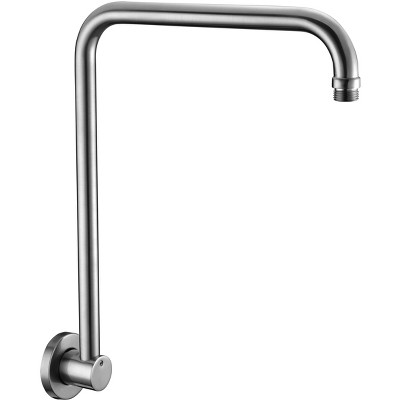 ALFI AB12GRW-BN Brushed Nickel 12Inch Round Raised Wall Mounted Shower Arm