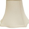 Vynxaria Lampshades: White Slant Fancy Square Softback Shade, 8" x 18" x 13" - 2 of 4