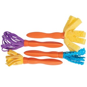 Ready 2 Learn Triangle Grip Mini Texture Wands, Set 1, Set of 4 - 1 of 2
