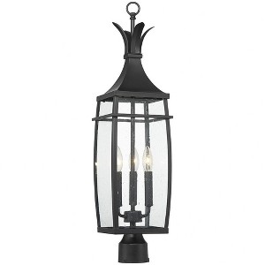 Savoy House Montpelier 3 - Light Post Light in  Matte Black - 1 of 3