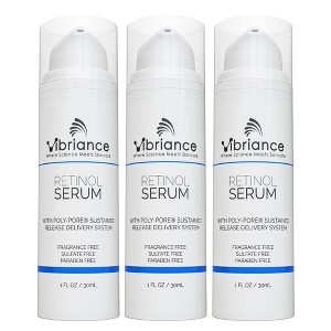 Vibriance Retinol Serum for Mature Skin, Reduces Appearance of Deep Wrinkles and Large Pores, 1 fl oz (30 ml), 3 Pack - 1 of 4