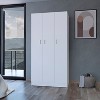 NicBex Armoire Wardrobe Closet Storage Cabinet with Doors & Shelves for Bedroom - 2 of 4