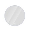 GlasFlength Decorative Wall Mirrors Wall Art Wall Mirror Classic Mirror Decorative Circle Mirror Vanity Mirror for Bathroom, Silver, 23.6"*23.6"*1.18" - 2 of 4