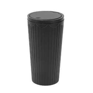 Unique Bargains Car Trash Can Portable Plastic Auto Car Cup Holder Trash Bin 1 Pc - 1 of 4