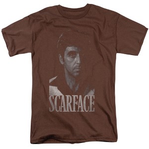 Scarface B&W Tony Adult T-Shirt - 1 of 4