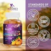 Collagen Gummies with Vitamin C, Zinc & Biotin, Hydrolyzed Protein Type 1 & 3 Multi Collagen Peptides Supplement - 60 Gummies By Nature's Nutrition - 4 of 4