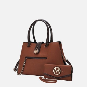 MKF Collection Edith Vegan Leather Women’s Tote Bag with Wallet by Mia K - 1 of 4