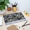 Marta Barragan Camarasa Wild abstract jungle on black 15.5" x 12" Acrylic Tray - Deny Designs - 3 of 4