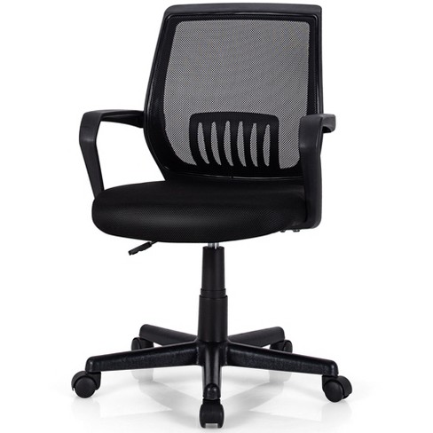 Costway Ergonomic High Back Mesh Office Chair W/ Adjustable Lumbar