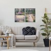 Stupell Industries Natural Paradise Garden Benches 2pc Canvas Art Set - 2 of 4