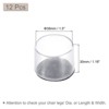 Unique Bargains Non-Slip Wear-Resistant Chair Leg Cover Cap for Hardwood Floors - 2 of 4