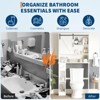 Over-The-Toilet Storage Cabinet, Bathroom Organizer, Adjustable Shelves - 4 of 4