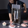 VEVOR Manual Sausage Stuffer, 10 L / 22 LBS Vertical Sausage Machine, Dual-Speed Meat Stuffer, Made of Food-Grade 304 Stainless Steel, Silver - 2 of 4