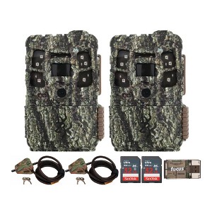Browning Defender Pro Scout MAX Trail Camera (2-Pack) with Locking Cable Bundle - 1 of 3