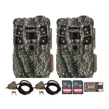 Browning Defender Pro Scout MAX Trail Camera (2-Pack) with Locking Cable Bundle