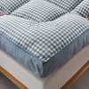 Mattress with checkered three-dimensional edges, 4 colors - 4 of 4
