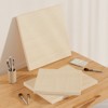 HANSILK Unfinished Birch Wood Canvas Panels Kit, Falling in Art Deep Cradle Boards for Pouring Art, Crafts, Painting and More - 4 of 4