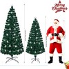 AZL1 Life Concept Artificial Trees 6-Foot Christmas Tree with Color Effects and Metal Stand for Holiday Decor, Green, 32.4"*32.4"*72" - 4 of 4