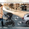 Infans 3-in-1 Newborn Stroller Folding Convertible High Landscape Toddler Stroller - 3 of 4