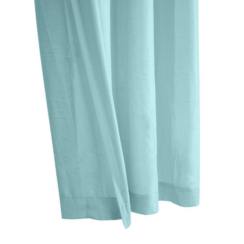Habitat Harmony Light Filtering Providing Privacy Soft and Relaxed Feel in Room Grommet Curtain Panel Sky Blue, 4 of 6
