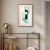 Art Remedy Jade with Magnets Contemporary Shapes Abstract Wall Art Framed - 2 of 4