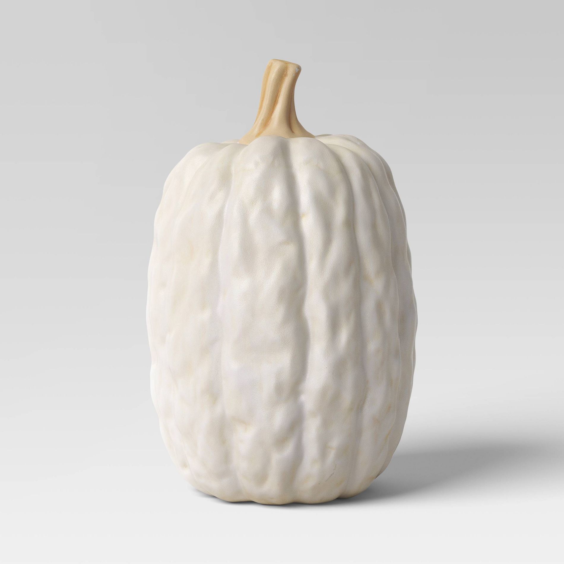 Large Pumpkin Figurine - Hyde and EEK! Boutique™ White