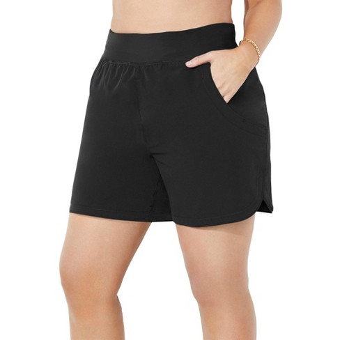 Swimsuits For All Women's Plus Size Quick-dry Swim Short : Target