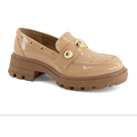 Женские туфли Andrea Women's Penny Loafers 96003-3911082 Beige 8
