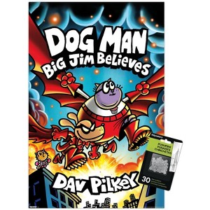Trends International Dog Man: Big Jim Believes (2025) - Book Cover Unframed Wall Poster Prints - 1 of 4
