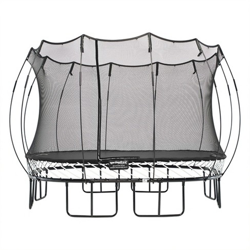 lure Ydeevne symmetri Springfree Trampoline Kids Large Square 11 Foot Trampoline With Safety  Enclosure Net And Softedge Jump Bounce Mat For Outdoor Backyard Bouncing :  Target