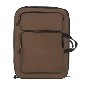 Unique Bargains Lightweight Wear-resistant Durable Waterproof Art Portfolio Backpack - 1 of 4