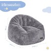 MAXYOYO Kids Bean Bag Chair, Shell Shaped Bean Bag Couch for Boys and Girls, Toddler Chair for Playroom - 2 of 4
