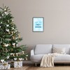 Stupell Industries Up To Snow Good Phrase Black Framed Giclee Art - 2 of 4