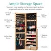 Best Choice Products Jewelry Armoire Cabinet, Full Length Mirror w/ Velvet Storage Interior, Lock - 2 of 4