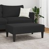 vidaXL Footstool Dark Gray 27.6 in.x21.7 in.x16.1 in. Microfiber Fabric - 3 of 4