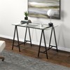 48 Inch Black Desk - Henn&Hart - 2 of 4