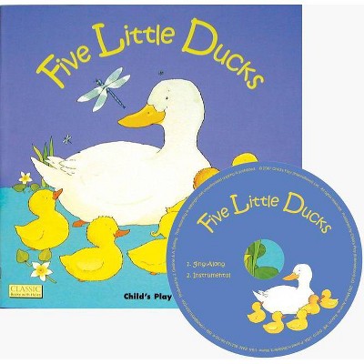 Five Little Ducks - (Classic Books with Holes 8x8 with CD) (Mixed Media Product)