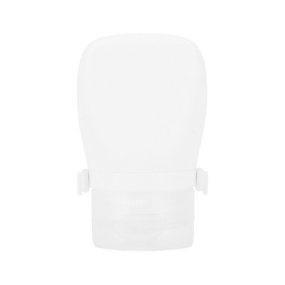Unique Bargains Squeezable Silicone Pump Bottle for Travel Camping Outdoors 1 Pc