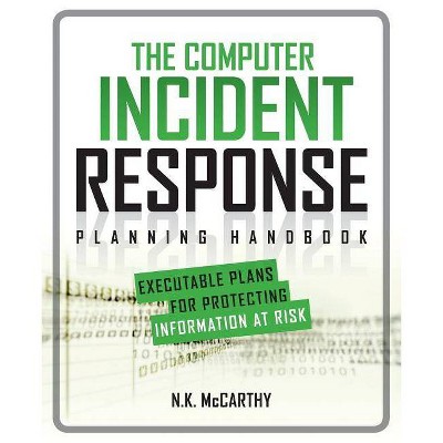 The Computer Incident Response Planning Handbook: Executable Plans for Protecting Information at Risk - (Paperback)