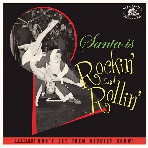 Various Artists - Santa Is Rockin' And Rollin' (Various Artists) (Colored Vinyl Red) - 1 of 1