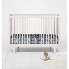 Bacati - Camo Blue Green Beige Navy 100 percent Cotton Universal Baby US Standard Crib or Toddler Bed Fitted Sheet - 4 of 4