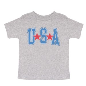 The Juniper Shop Varsity USA Red Stars Toddler Short Sleeve Tee - 1 of 4